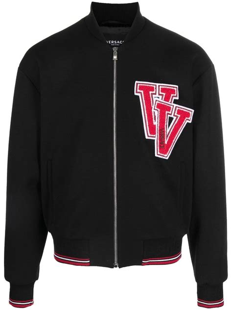 versace varsity bomber jacket.